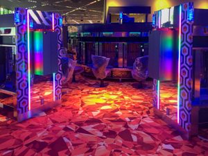遊技場の島の施工例2