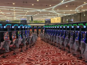 遊技場の島の施工例3